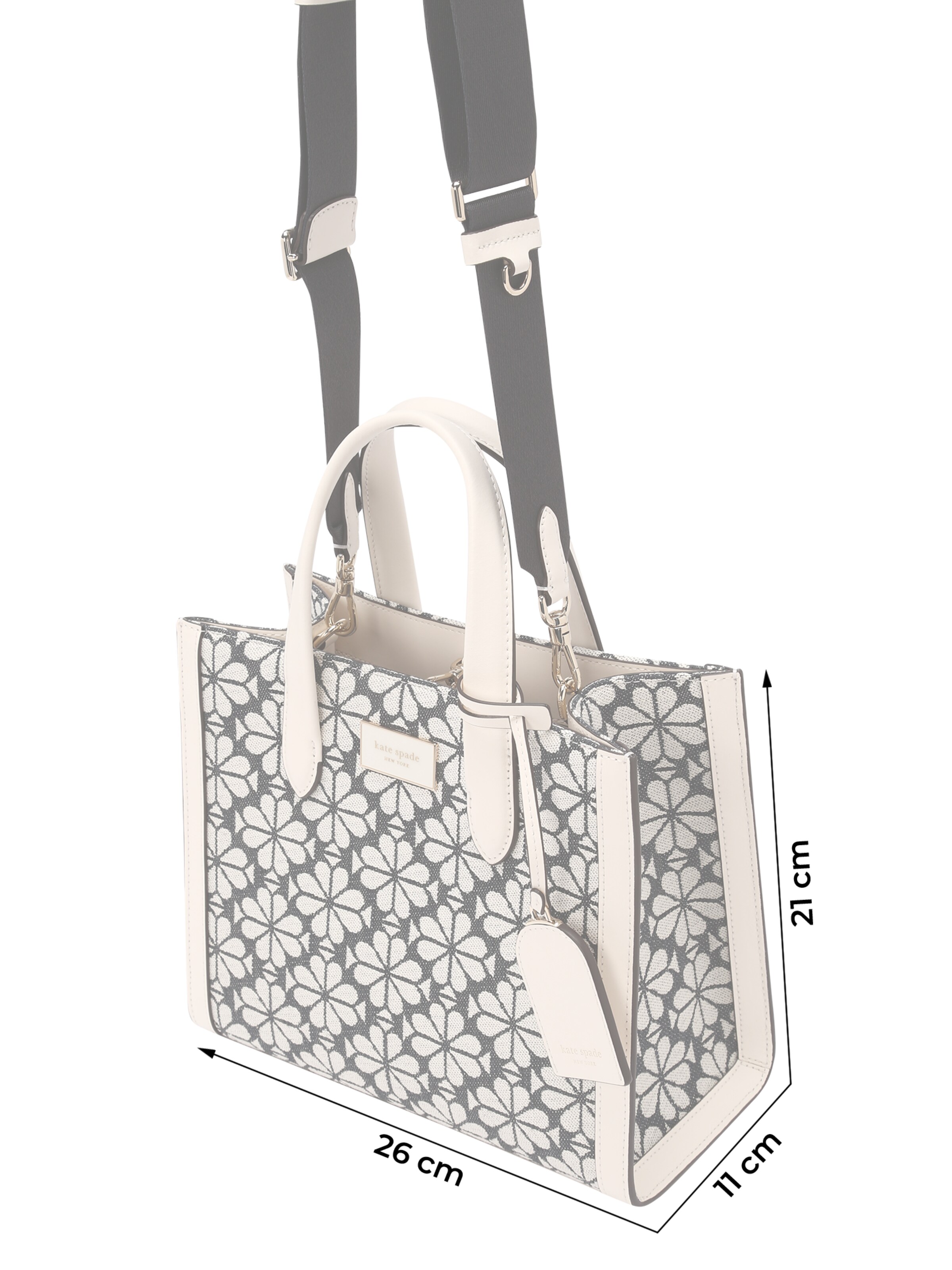 Kate Spade Handtas in Grijs