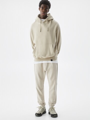 Pull&Bear Tapered Hose in Beige