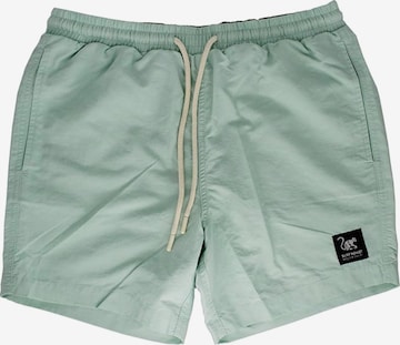 Surf Monkey - Bermudas en azul: frente