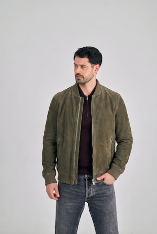 FREAKY NATION Between-season jacket ' Ted ' in Green: front
