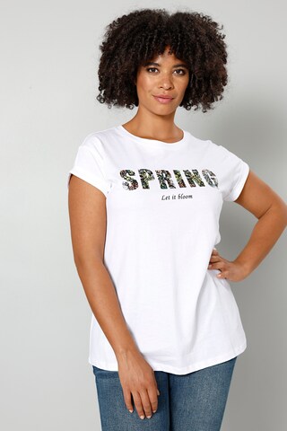 Sara Lindholm Shirt in White: front