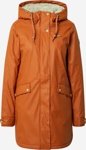 Veste fonctionnelle 'TINSLEY' Ragwear en marron : devant