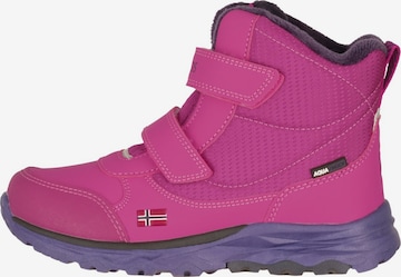 TROLLKIDS Snowboots in Pink: Vorderseite