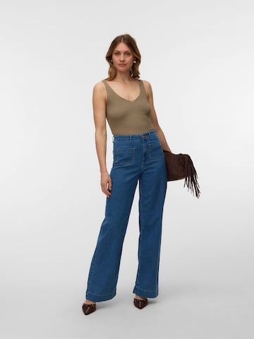 VERO MODA Wide leg Jeans 'VMKayla' in Blue