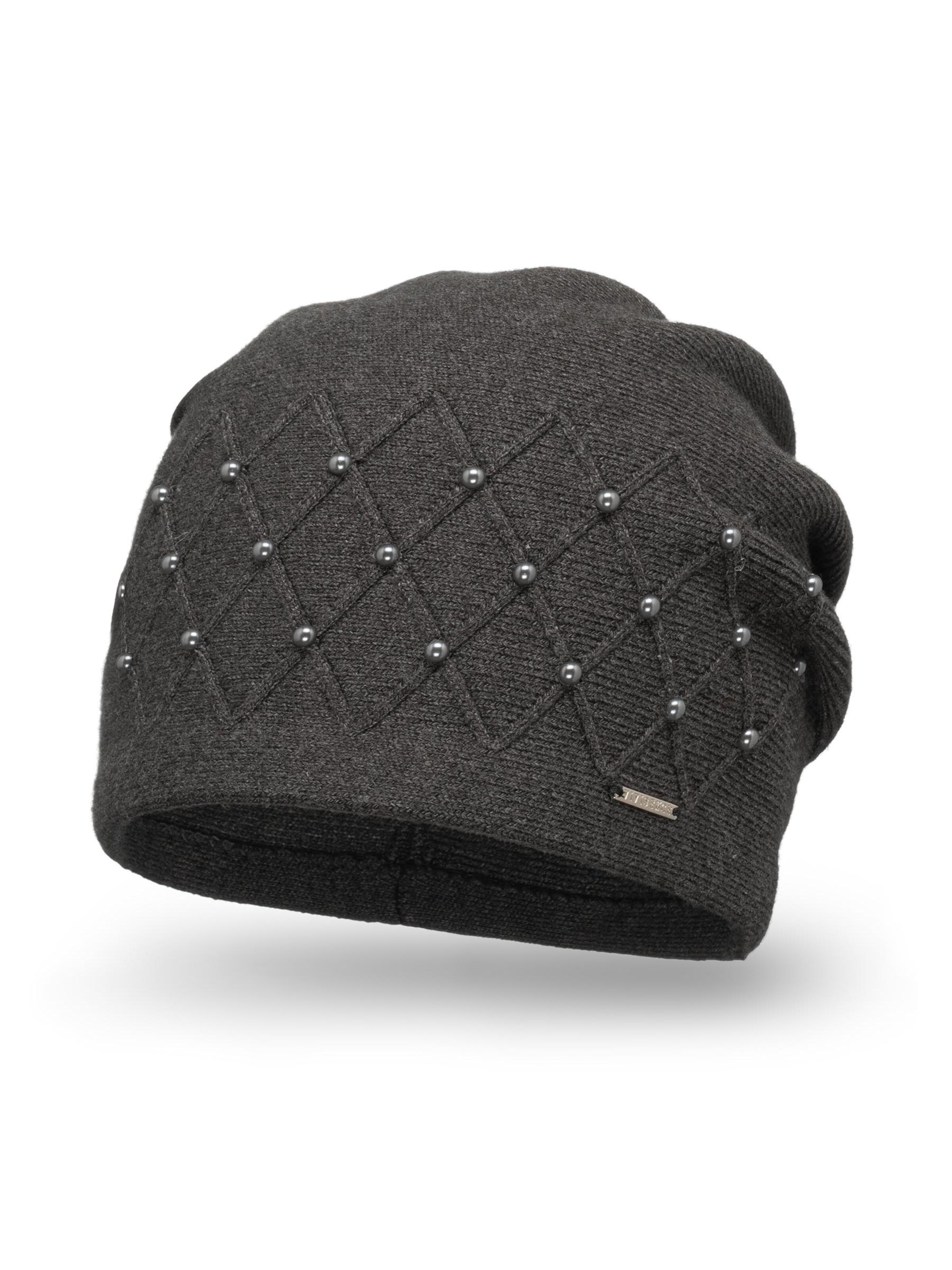 Vivisence Beanie '7002' in Grey: front