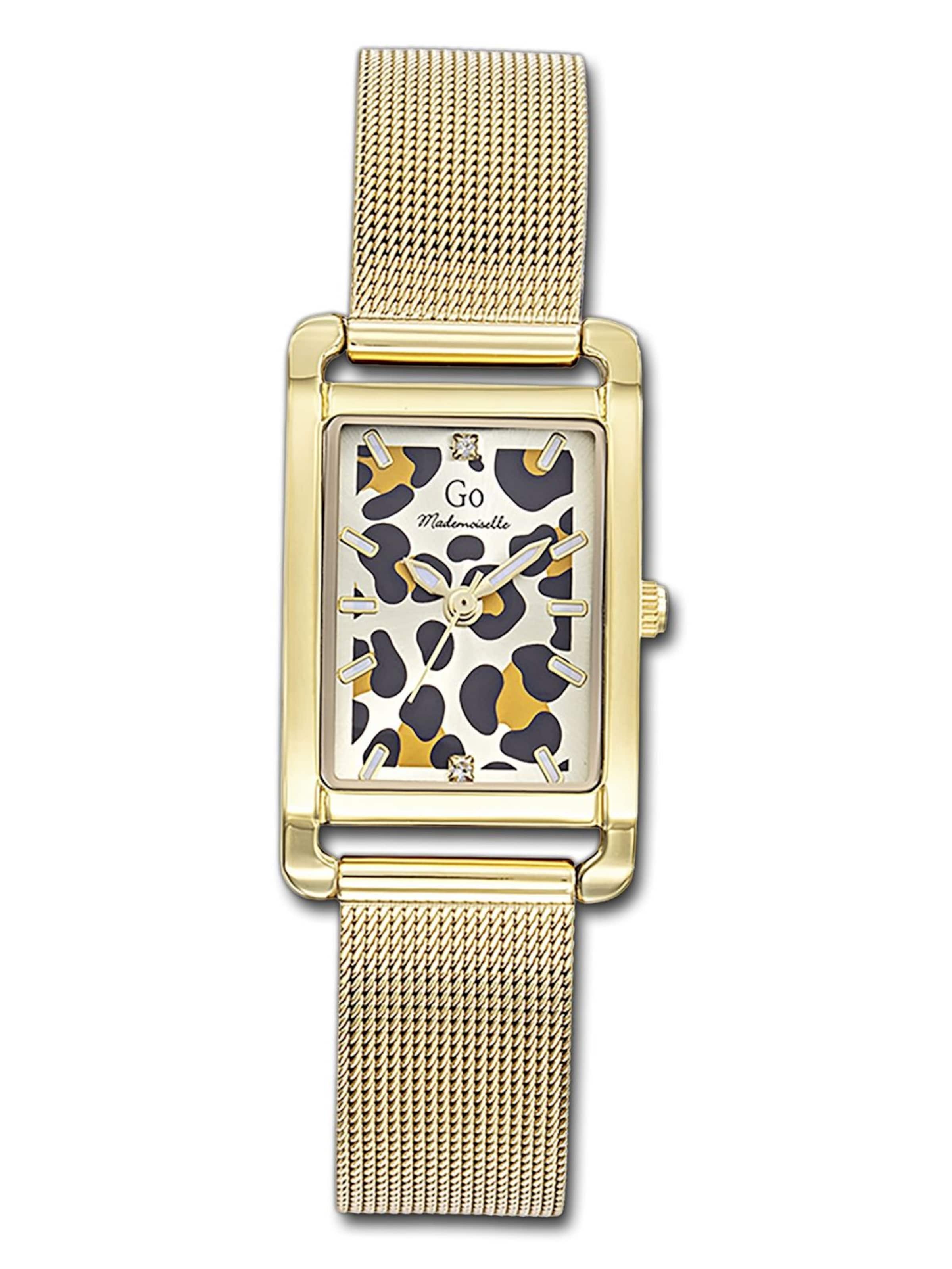 Montre à affichage analogique GO GirlOnly en or : devant