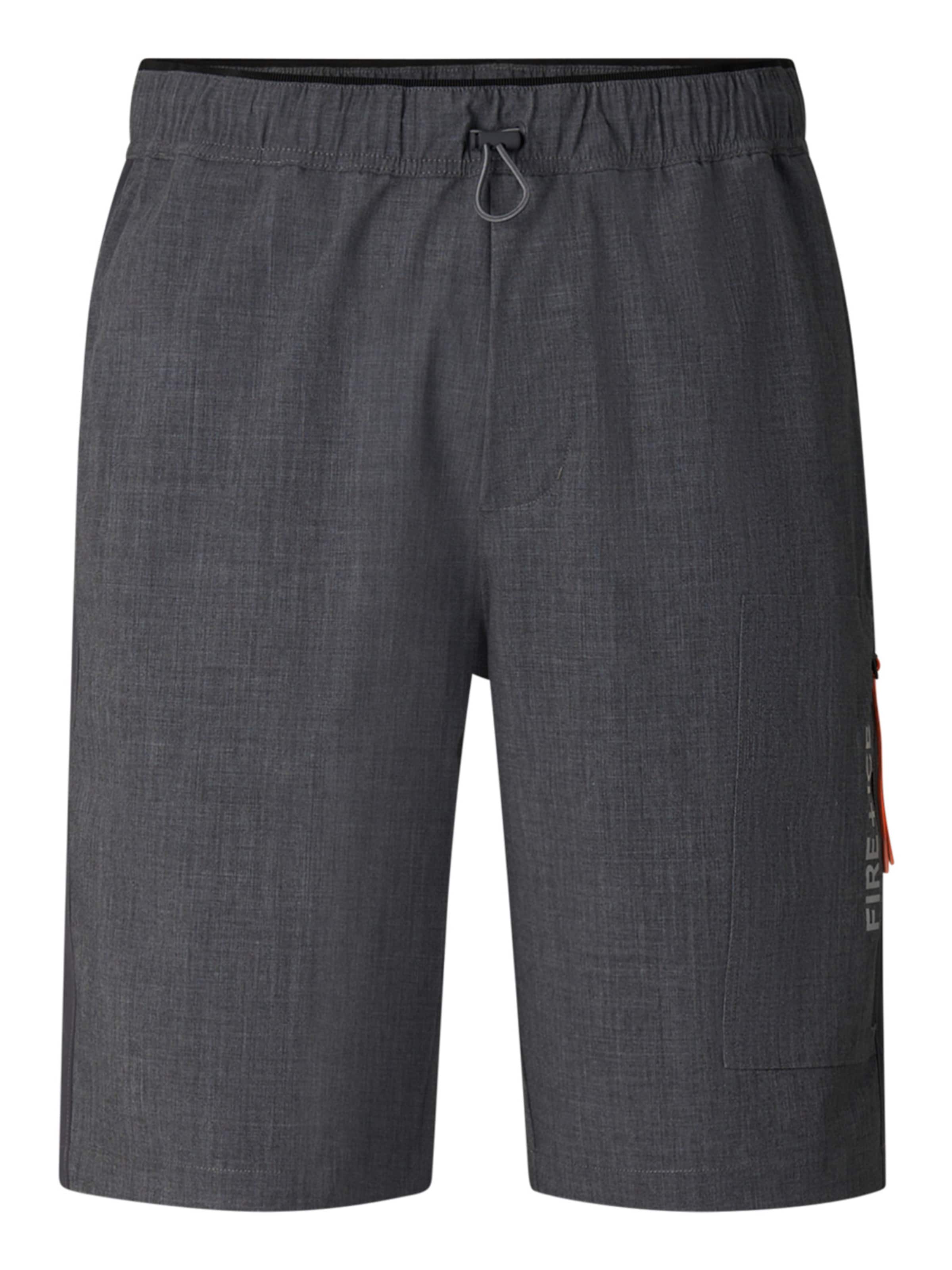 Bogner Fire + Ice Regular Sportshorts 'Pavel' in Grau: Vorderseite