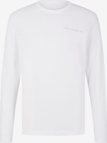 TOM TAILOR Shirt in White: front