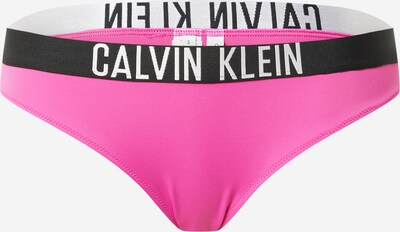 Calvin Klein Swimwear Долнище на бански тип бикини в розово / черно / бяло, Преглед на продукта