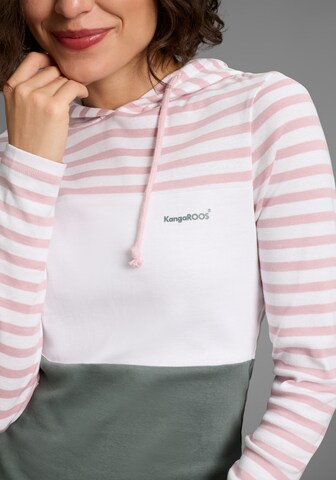 KangaROOS Sweatshirt in White