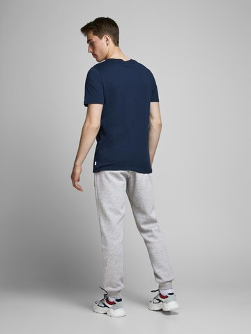 JACK & JONES Tapered Pants 'Gordon' in Grey