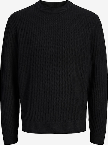 JACK & JONES Свитер 'JJSage' в Черный: спереди