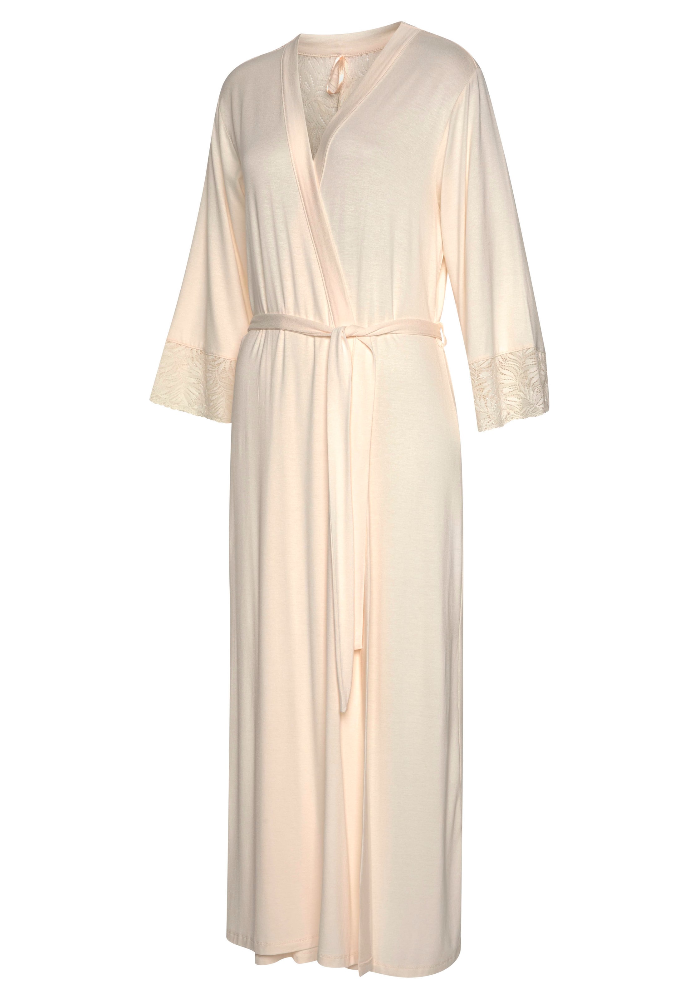 Halat pentru dimineață de la LASCANA pe bej