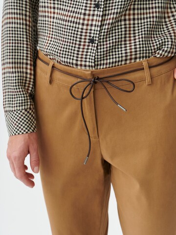 TATUUM Regular Trousers 'AMISO' in Beige