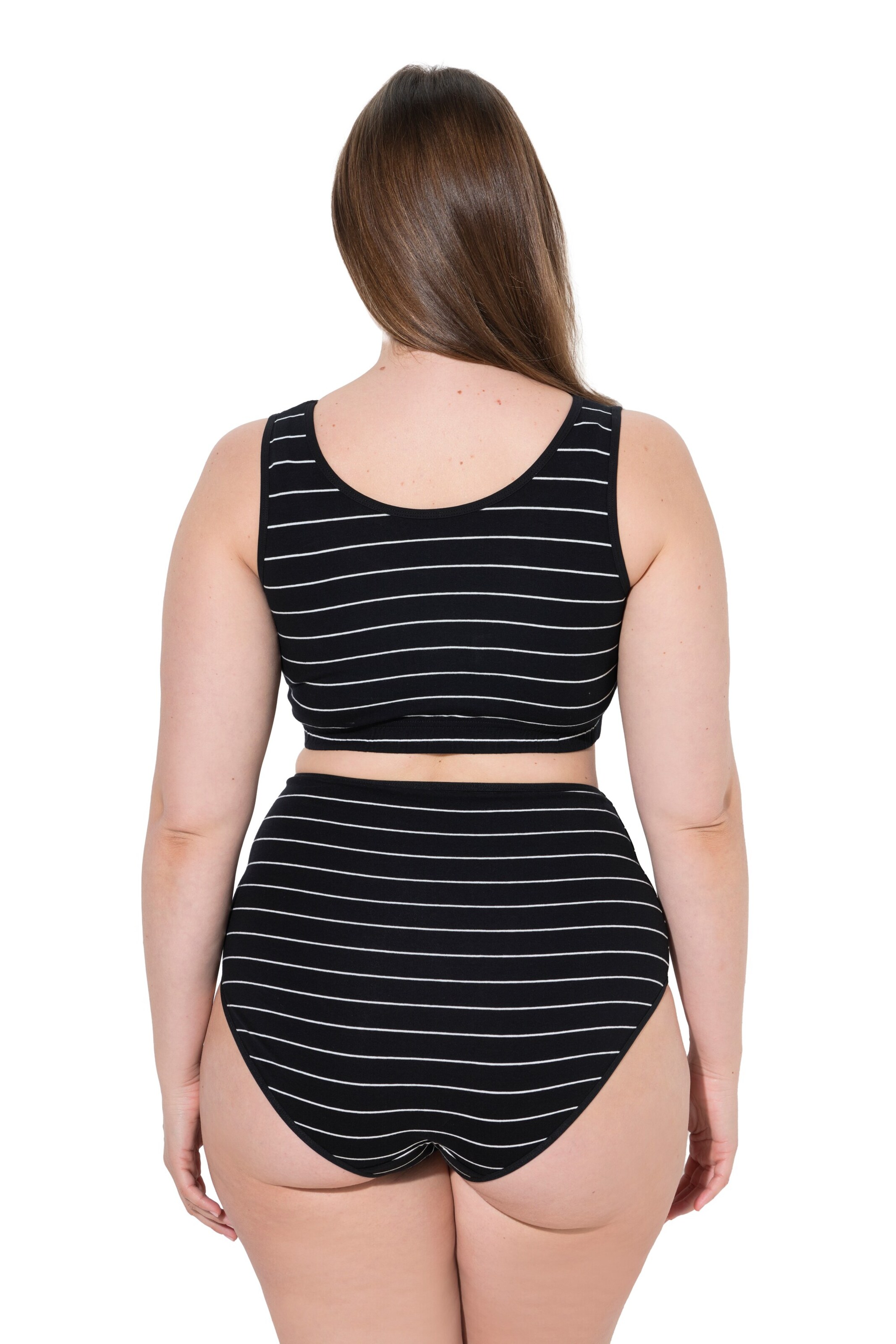 Ulla Popken Bustier BH in Schwarz