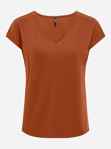 ONLY T-Shirt 'ONLFree' in Rot: Vorderseite
