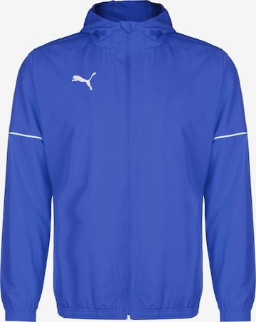 PUMA Athletic Jacket in Blue: front