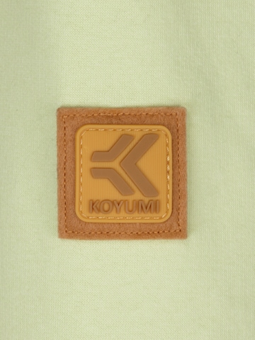 Koyumi Sweatshirt 'Break Your Neck' in Green