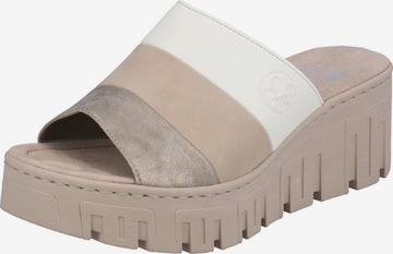 Rieker Pantolette in Beige: predná strana