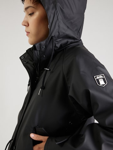 Derbe Raincoat 'Friese Tidaholm' in Black