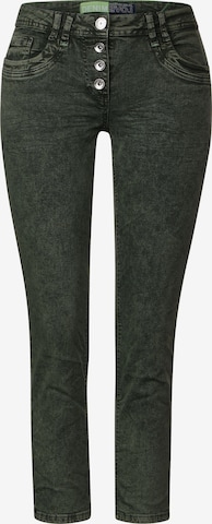 CECIL Slim fit Jeans in Green: front