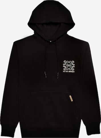 Pas De Monaco Sweatshirt 'Prestige' in Black: front