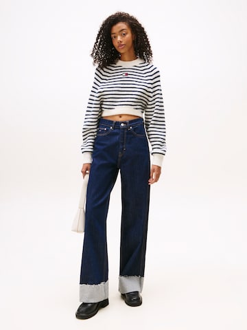 Tommy Jeans Пуловер в бяло
