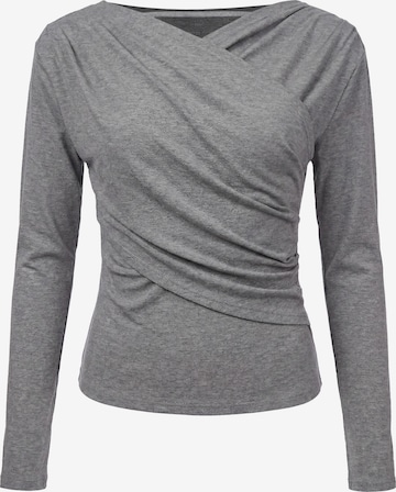 T-shirt faina en gris : devant