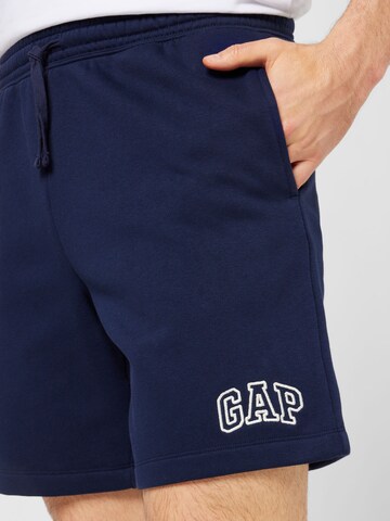 Regular Pantalon GAP en bleu