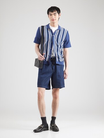 BOSS Loose fit Jeans 'Sandrew' in Blue