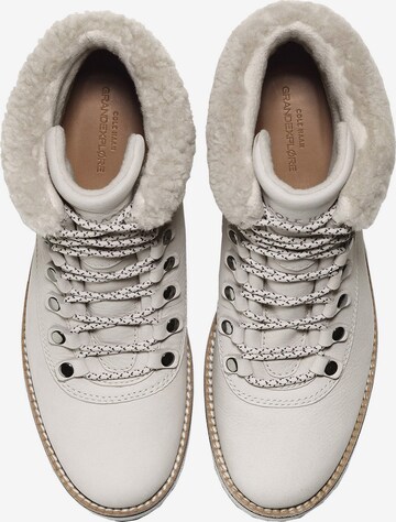 Cole Haan Lace-Up Ankle Boots 'ZERØGRAND Explore' in White