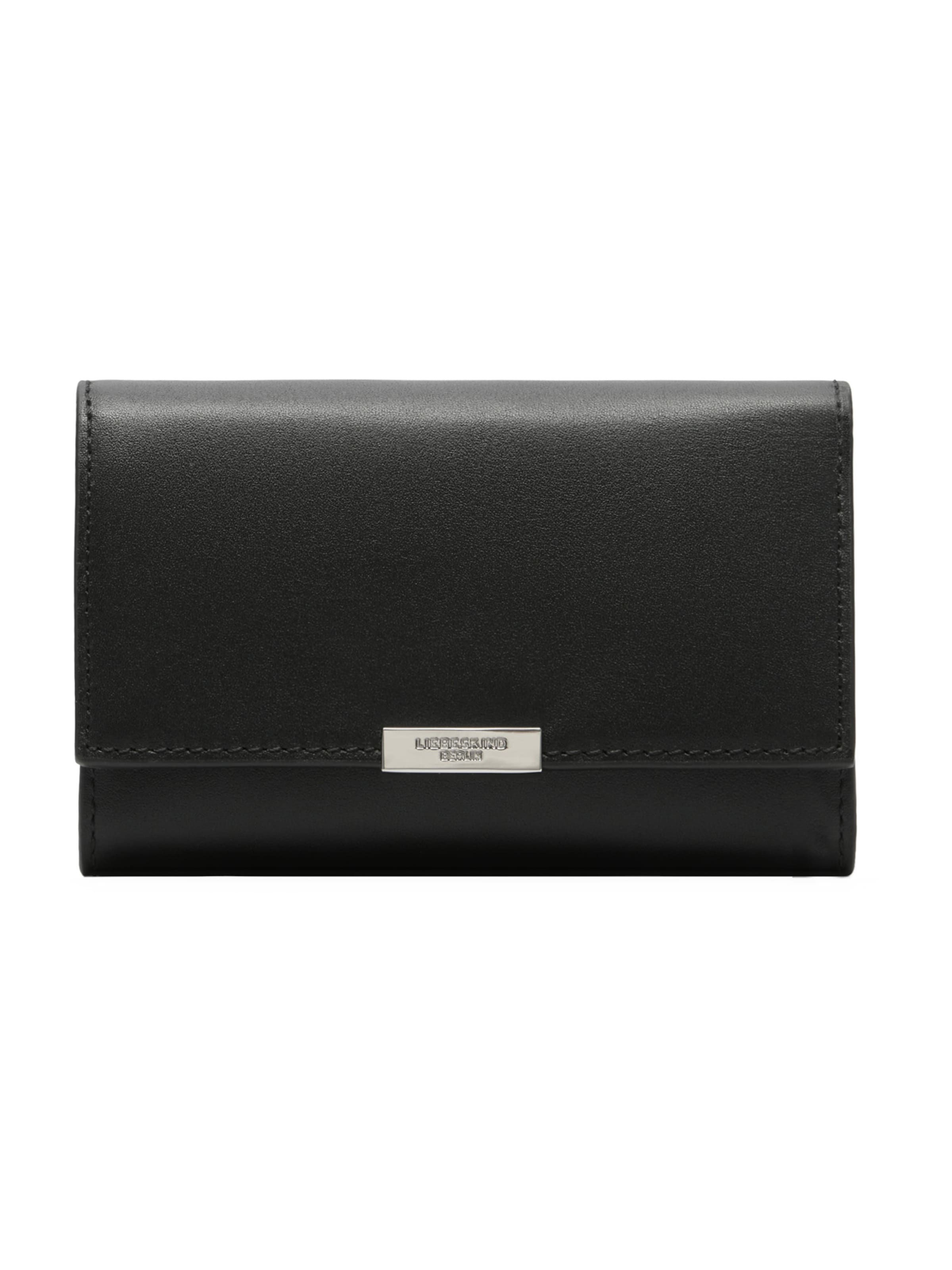 Portamonete 'Gloria II' di Liebeskind Berlin in nero: frontale