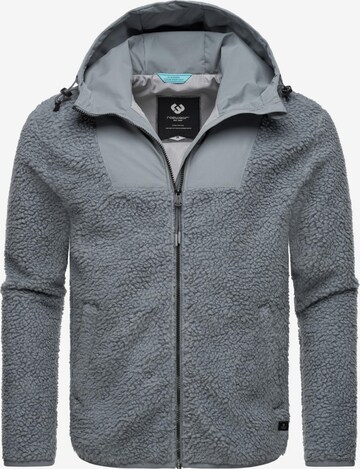Jachetă  fleece funcțională 'Adar' de la Ragwear pe gri