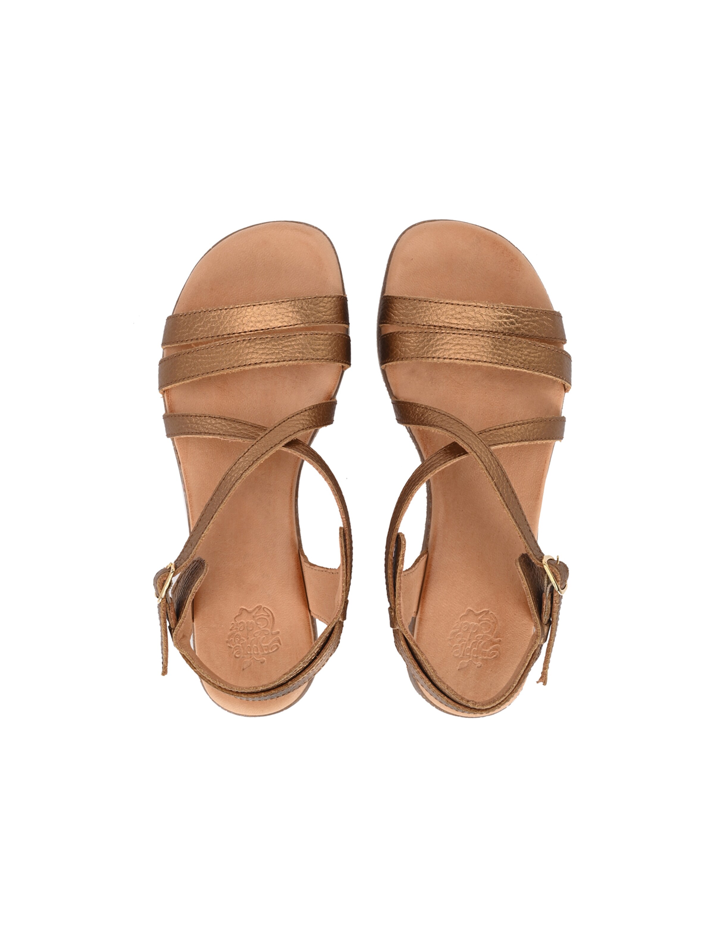 Apple of Eden Sandale ' IRINA ' in Bronze