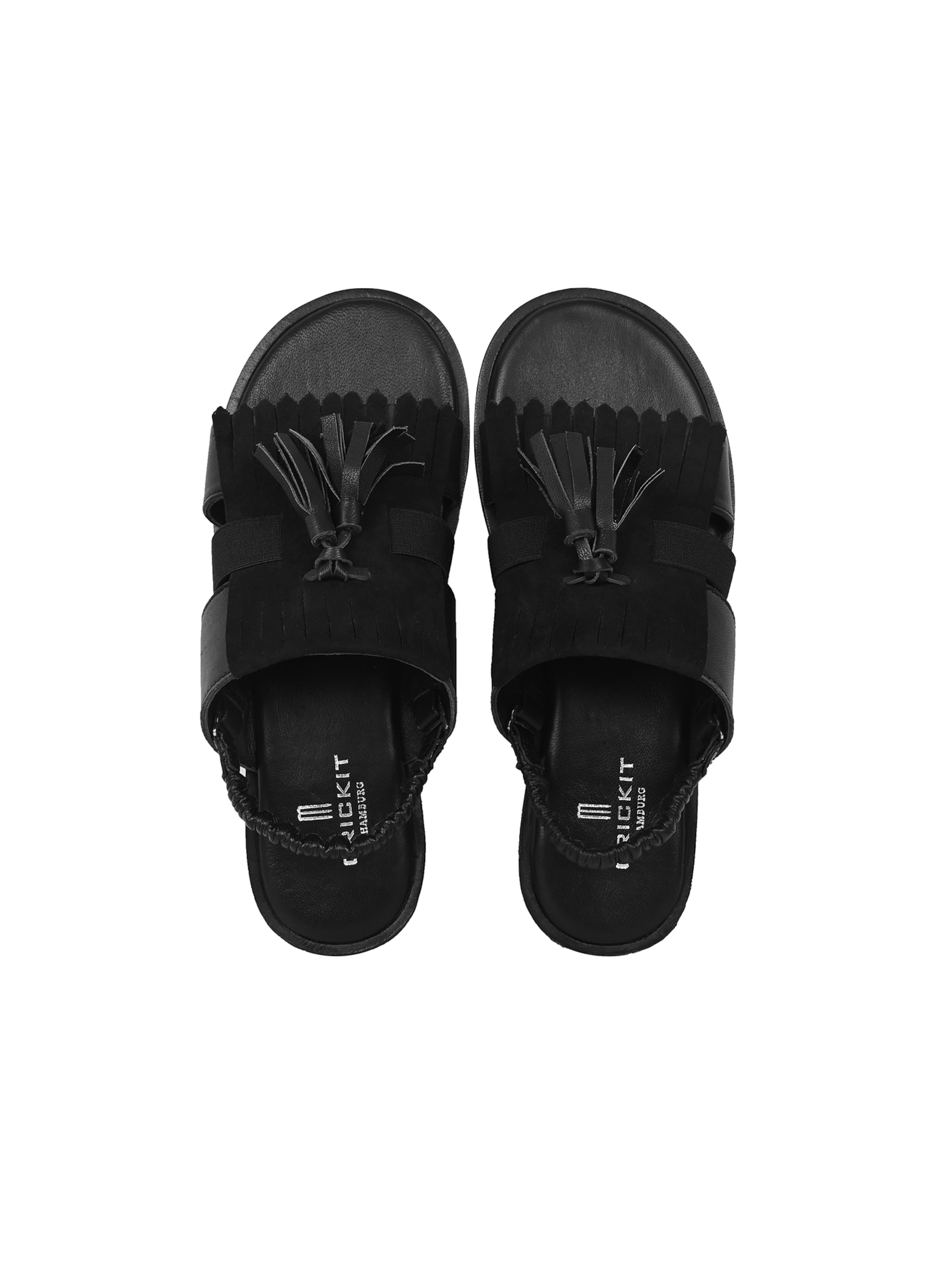 Crickit Sandale ' ROJA ' in Schwarz