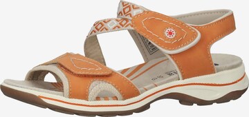 Bama Sandals in Orange: front