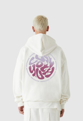 Lost Youth Sweatshirt in Weiß: predná strana