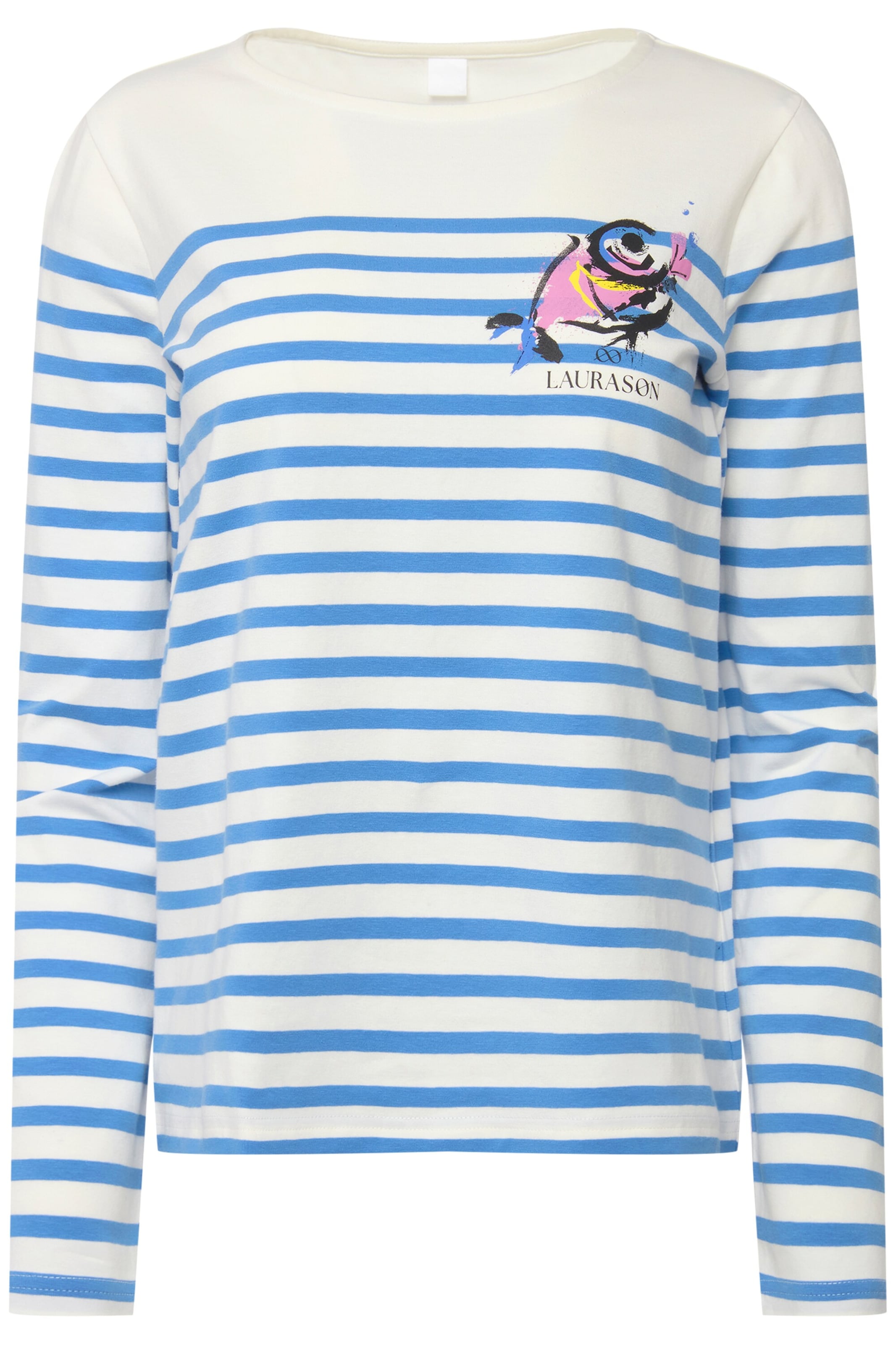 LAURASØN Shirt in White: front