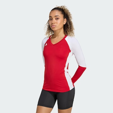 Maillot 'Quickset' ADIDAS PERFORMANCE en rouge : devant
