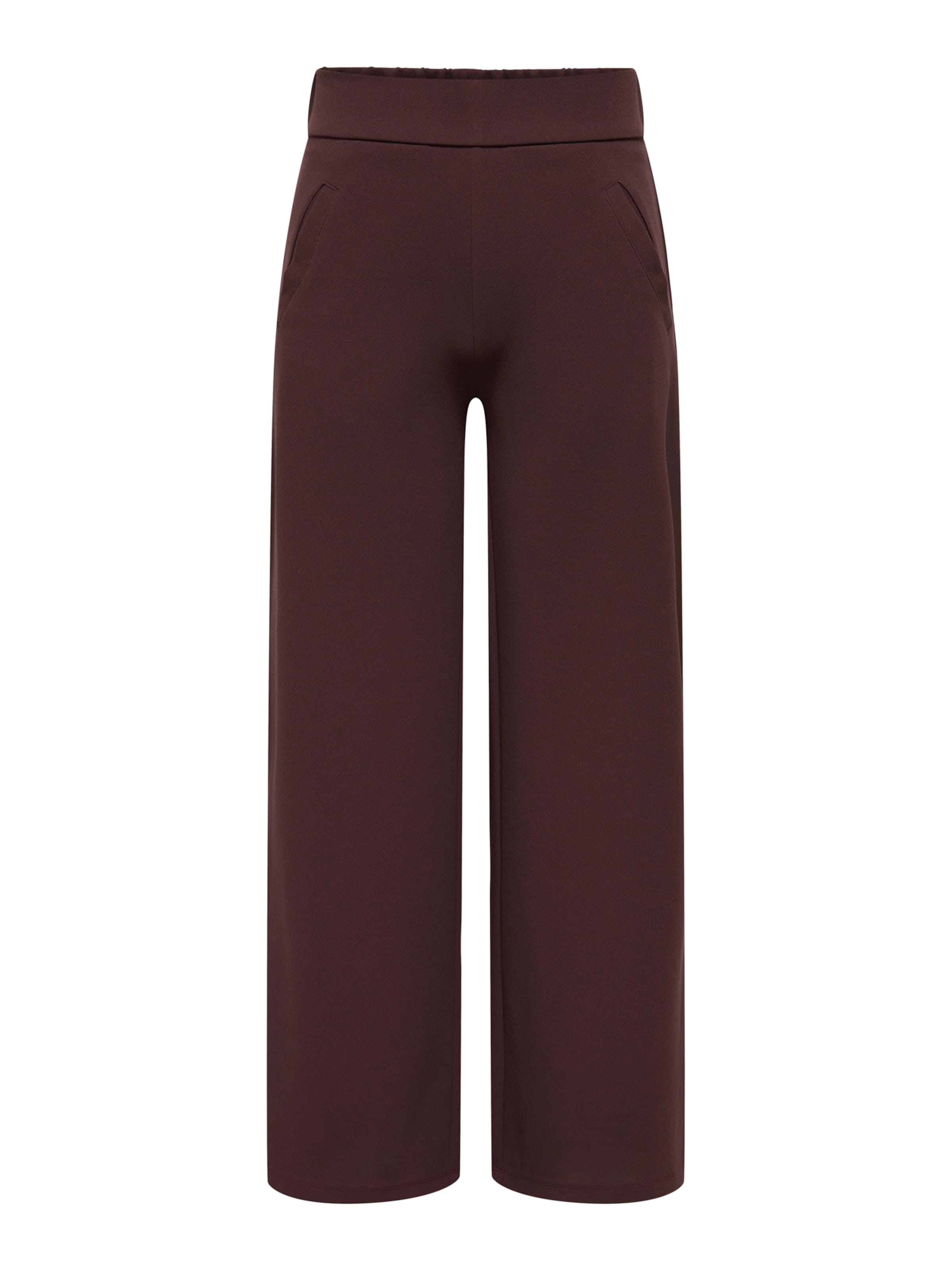 JDY Wide leg Παντελόνι 'JDYLOUISVILLE CATIA' σε καφέ: μπροστά