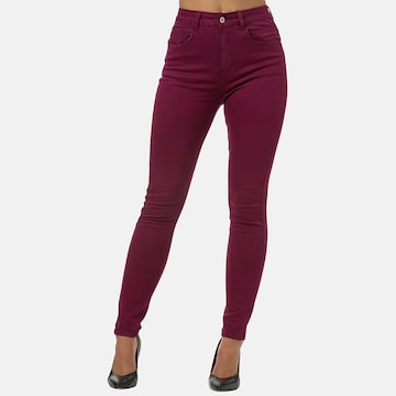 Skinny Jeans di Elara in rosso