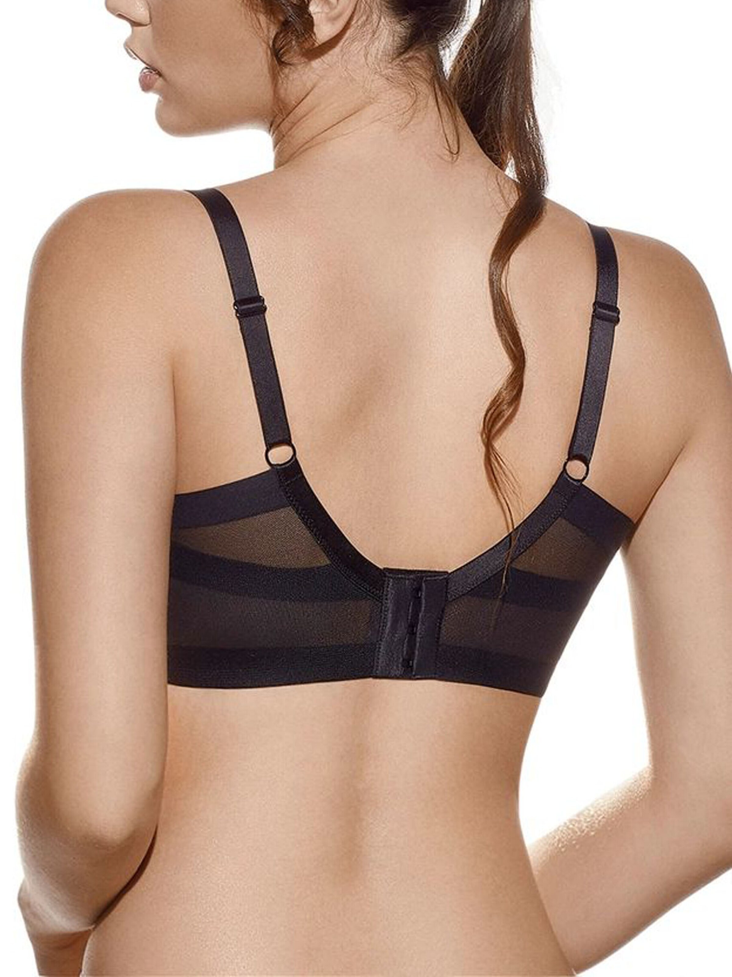 Selene T-shirt Bra 'Selene Nadia' in Black