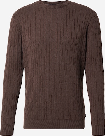 brūns Kronstadt Džemperis 'Cable': no priekšpuses