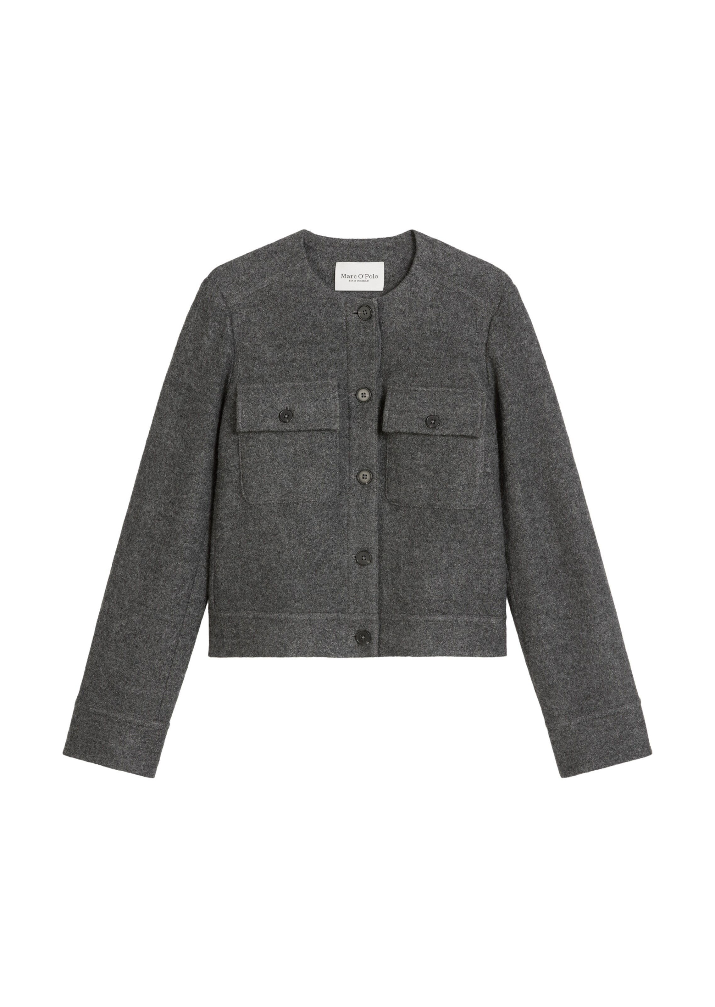 Marc O'Polo Between-Season Jacket in Grey: front