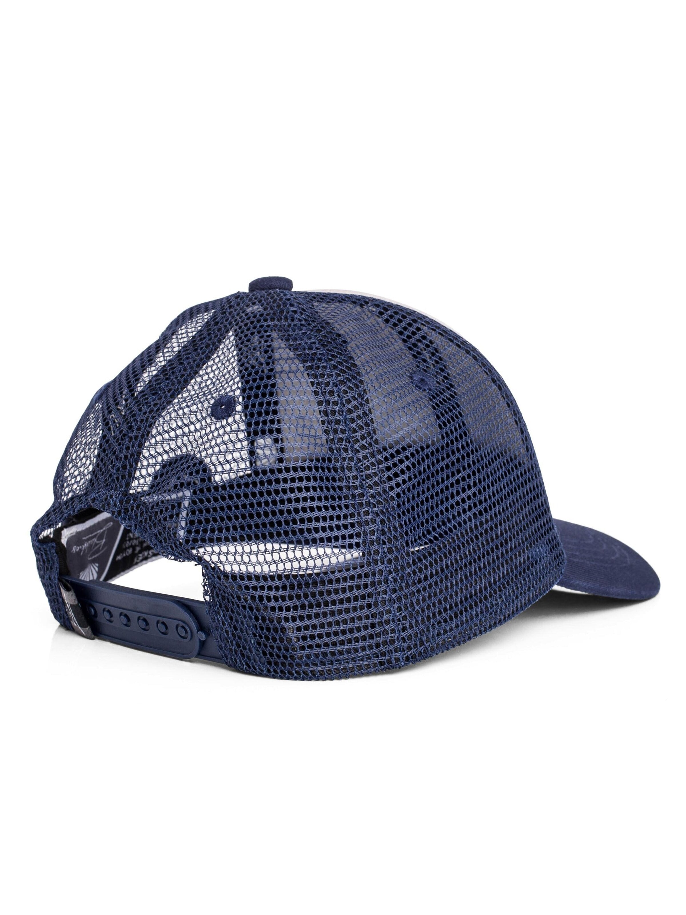 Blackskies Cap 'Race Baseball Cap Kids Grey-Navyblue' in Blue