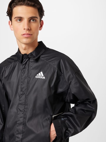 ADIDAS SPORTSWEAR Athletic Jacket 'Traveer Wind.Rdy' in Black