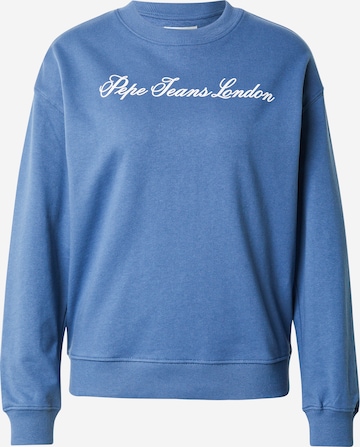 Sweat-shirt 'ELSY' Pepe Jeans en bleu : devant