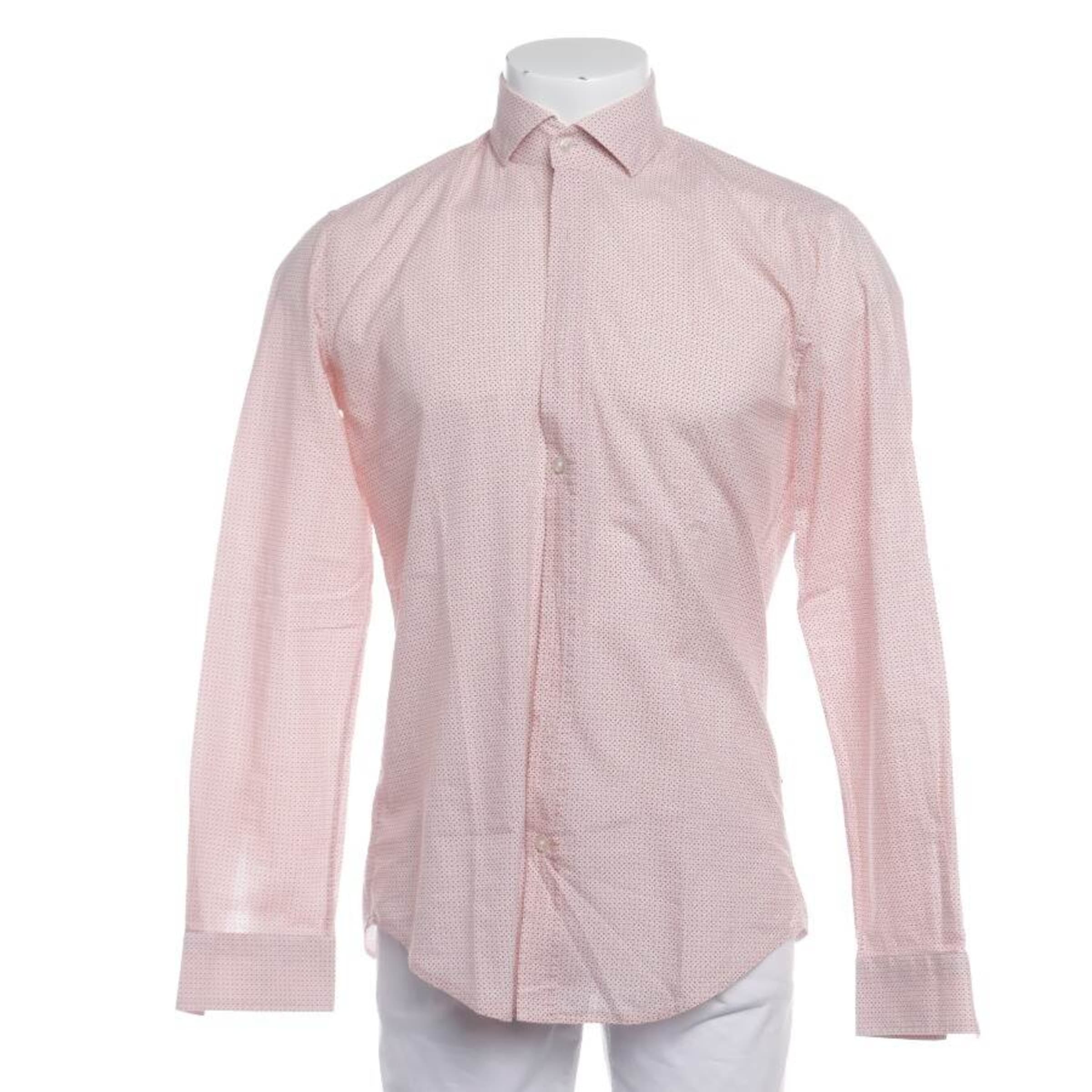 BOSS Button Up Shirt in S in Orange: front