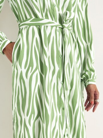 Robe-chemise Cellbes of Sweden en vert