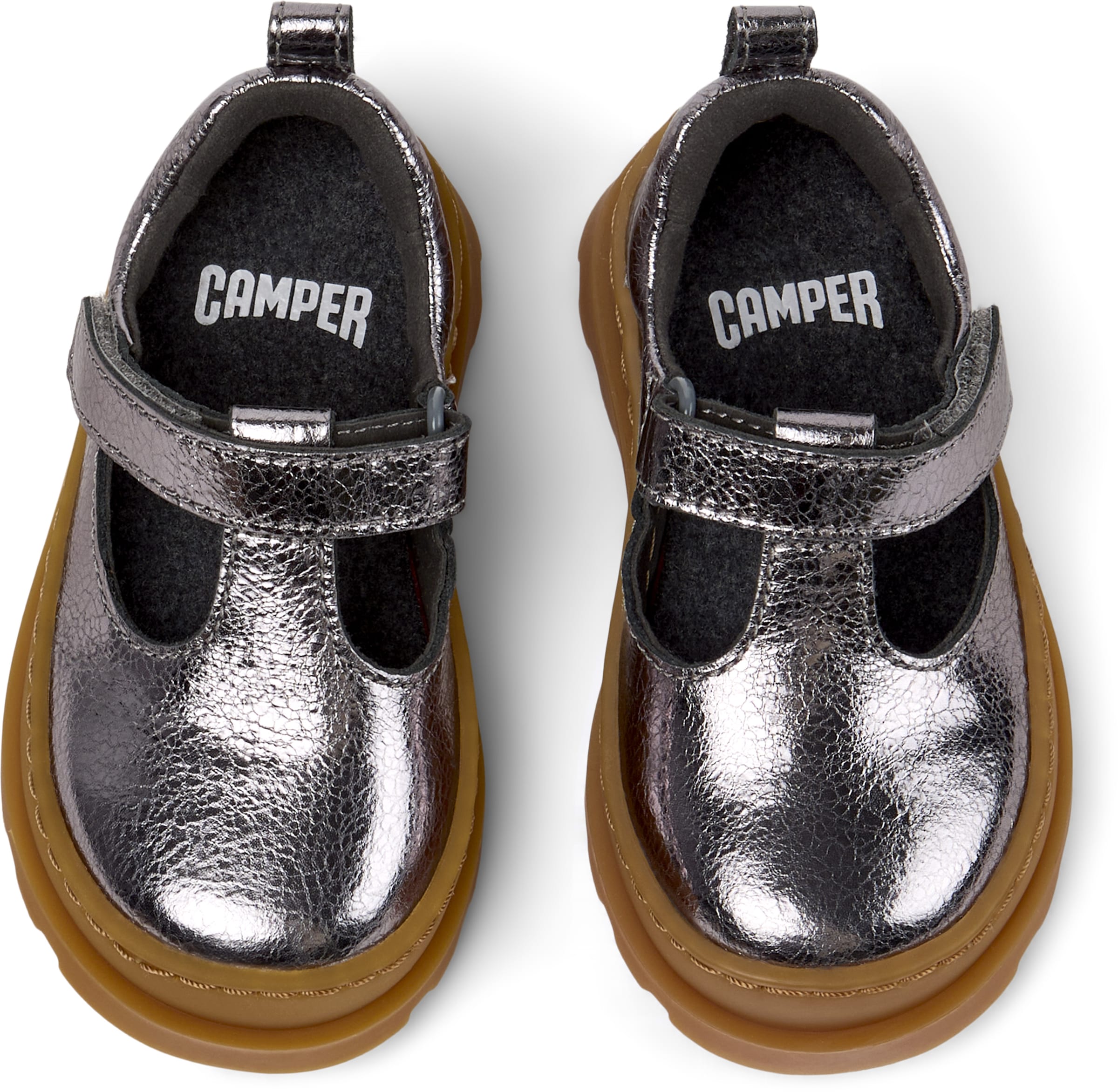 CAMPER Ballerina's 'Brutus' in Zilver